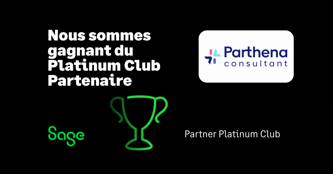 SAGE - PARTHENA CONSULTANT GAGNANT DU PLATINUM CLUB PARTENAIRE